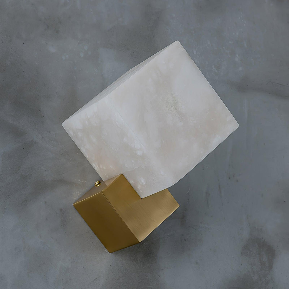 Block aplique de pared en alabastro