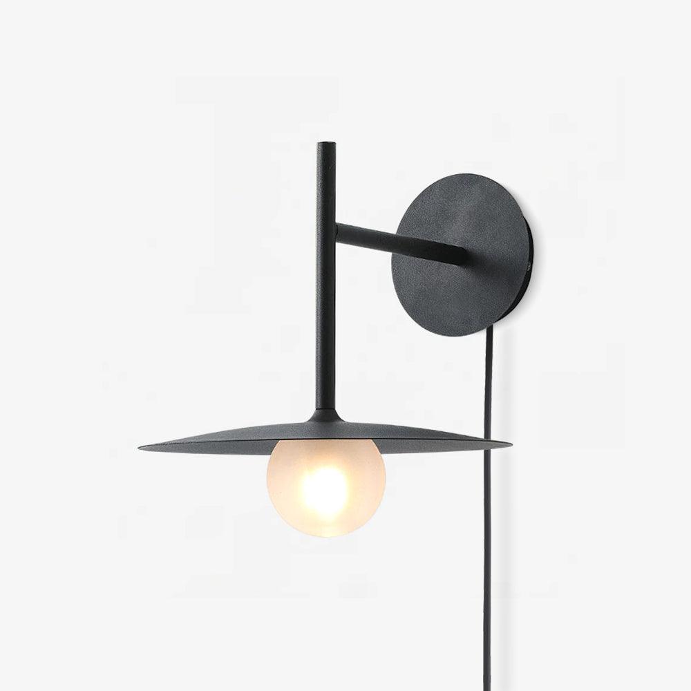 Orsilus aplique de pared vintage industrial con enchufe enchufable
