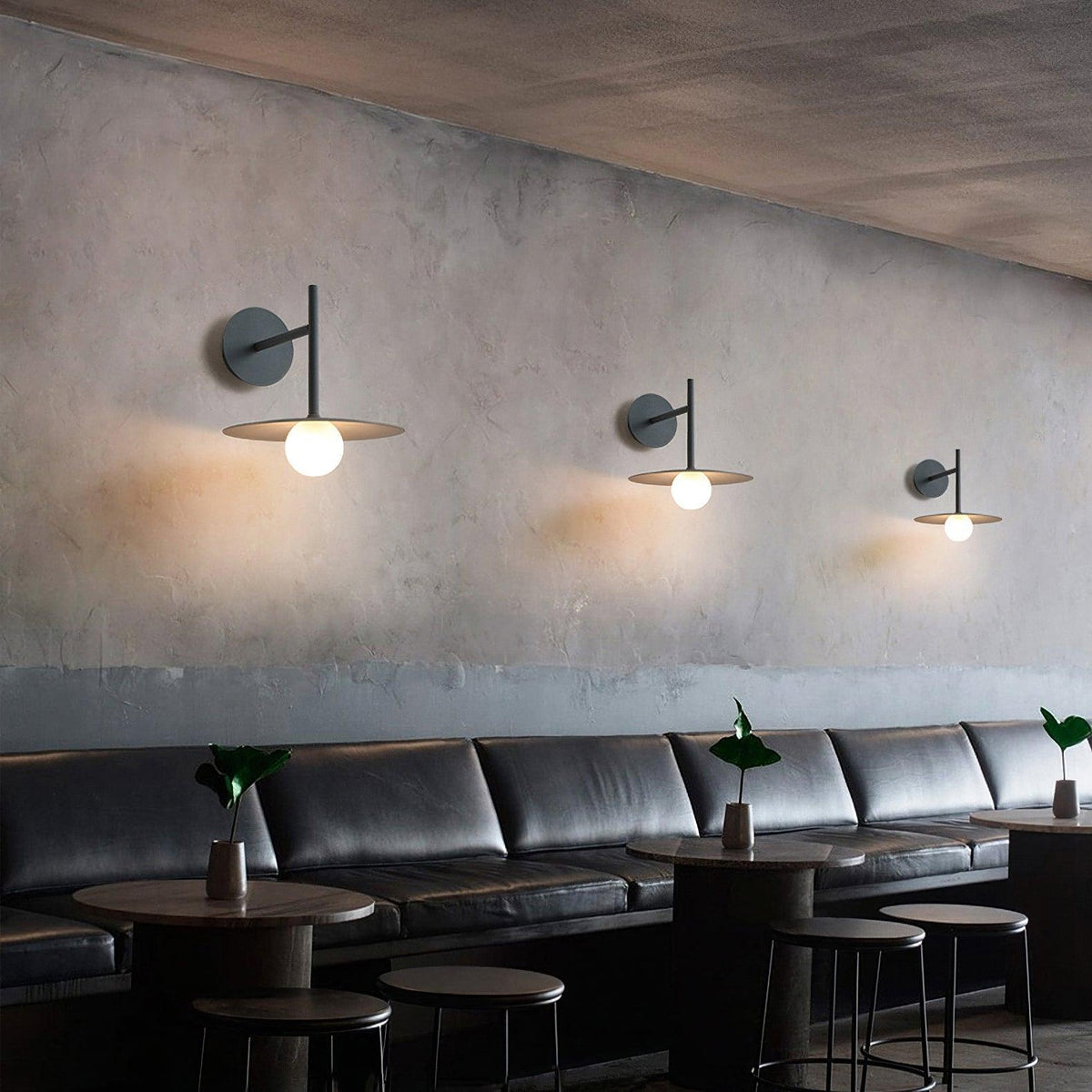 Orsilus aplique de pared vintage industrial con enchufe enchufable