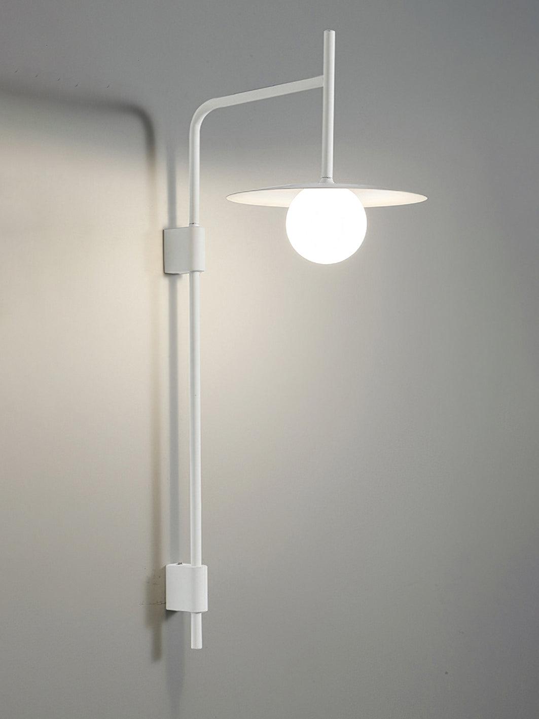 Paxon aplique de pared Swing Arm con vidrio enchufable