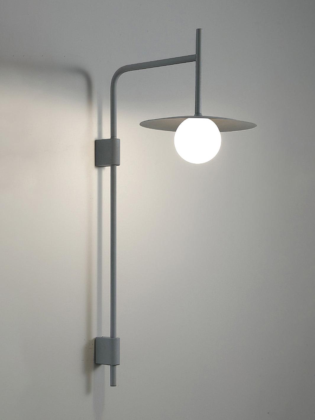 Paxon aplique de pared Swing Arm con vidrio enchufable