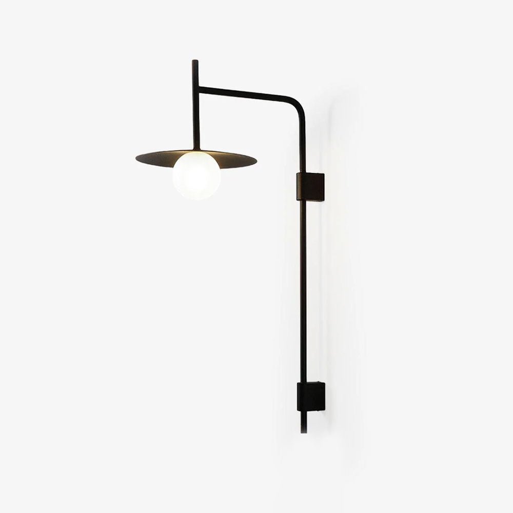 Lioririelle aplique de pared moderno minimalista de vidrio