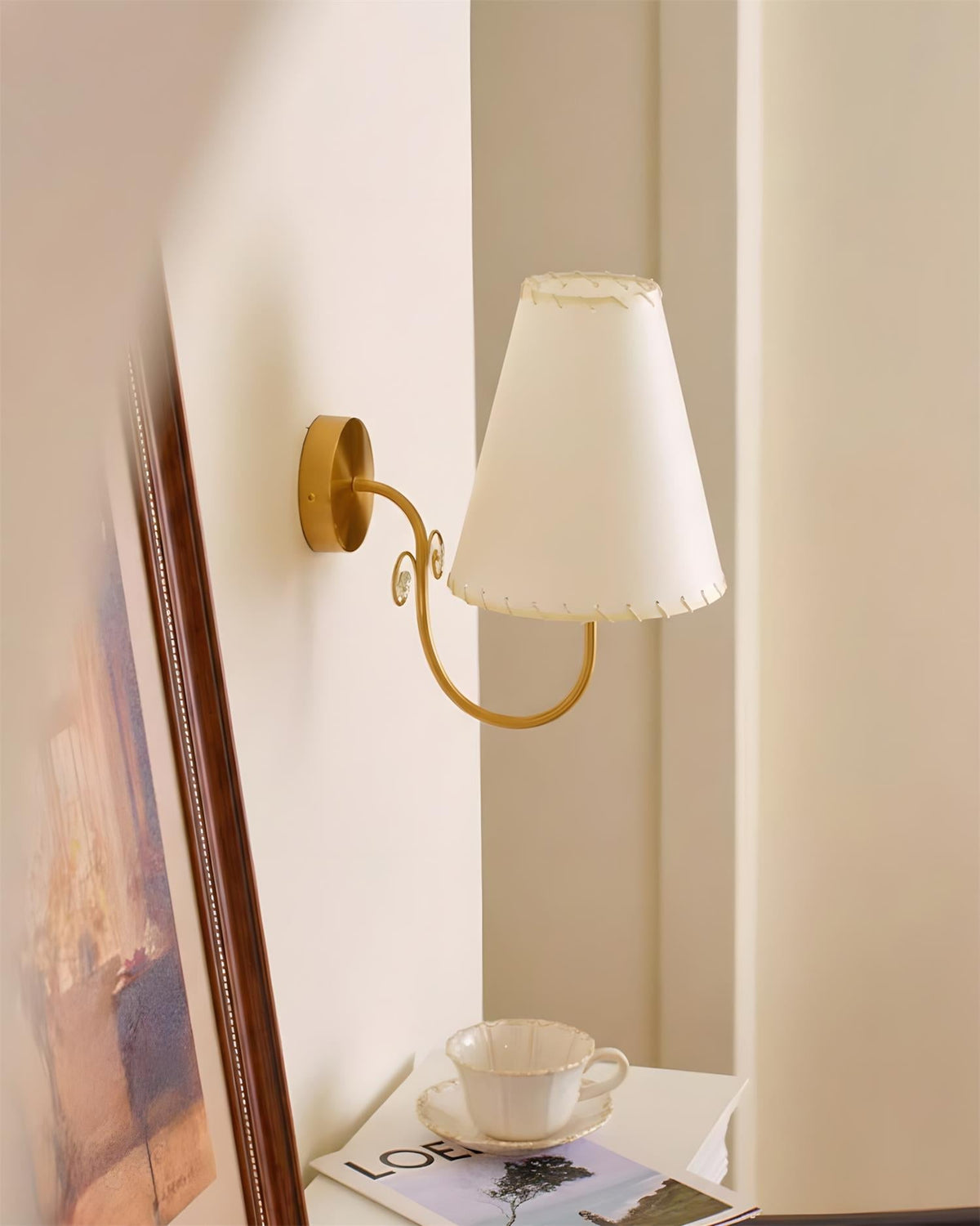 Greer aplique de pared Gentle Bend