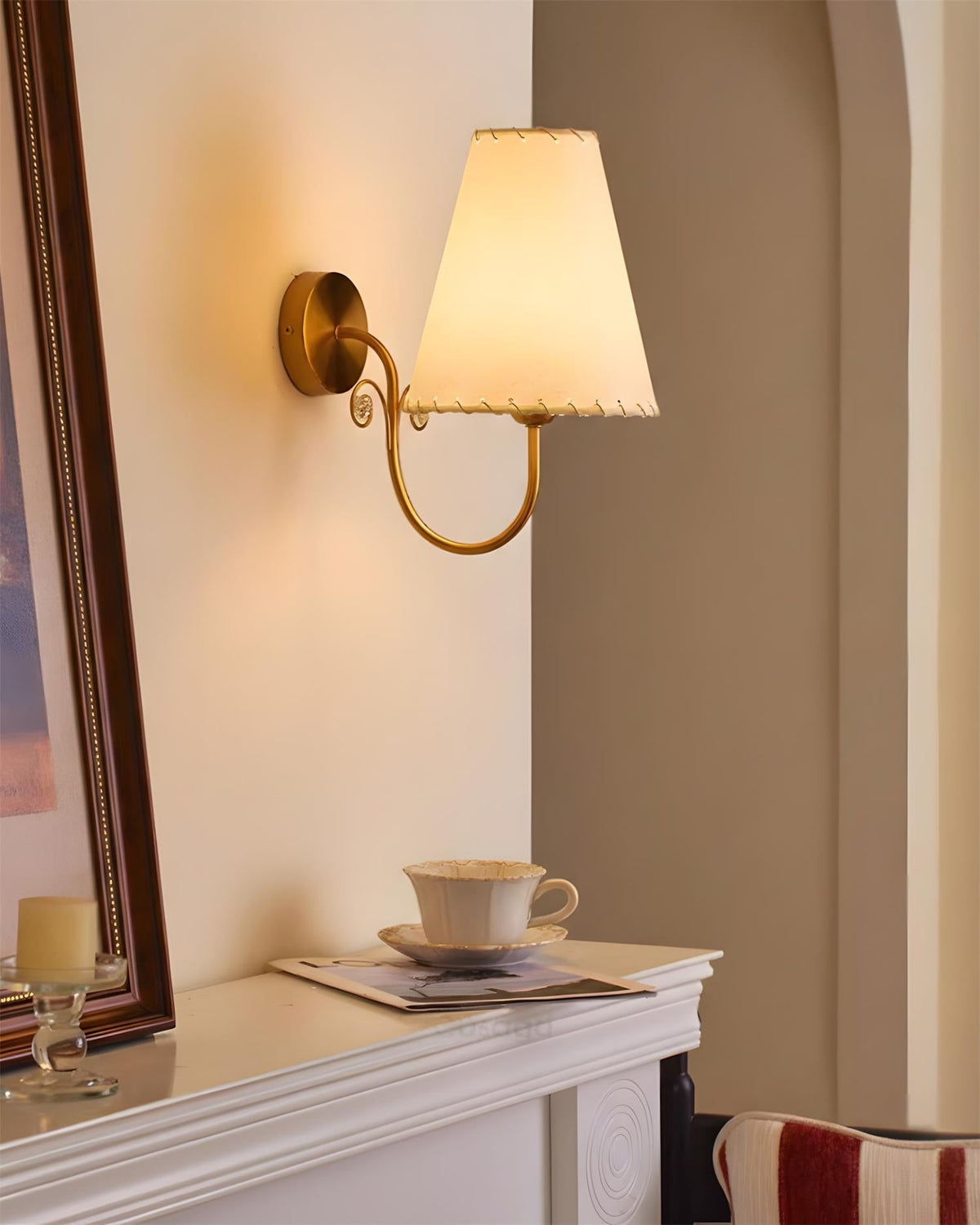 Greer aplique de pared Gentle Bend