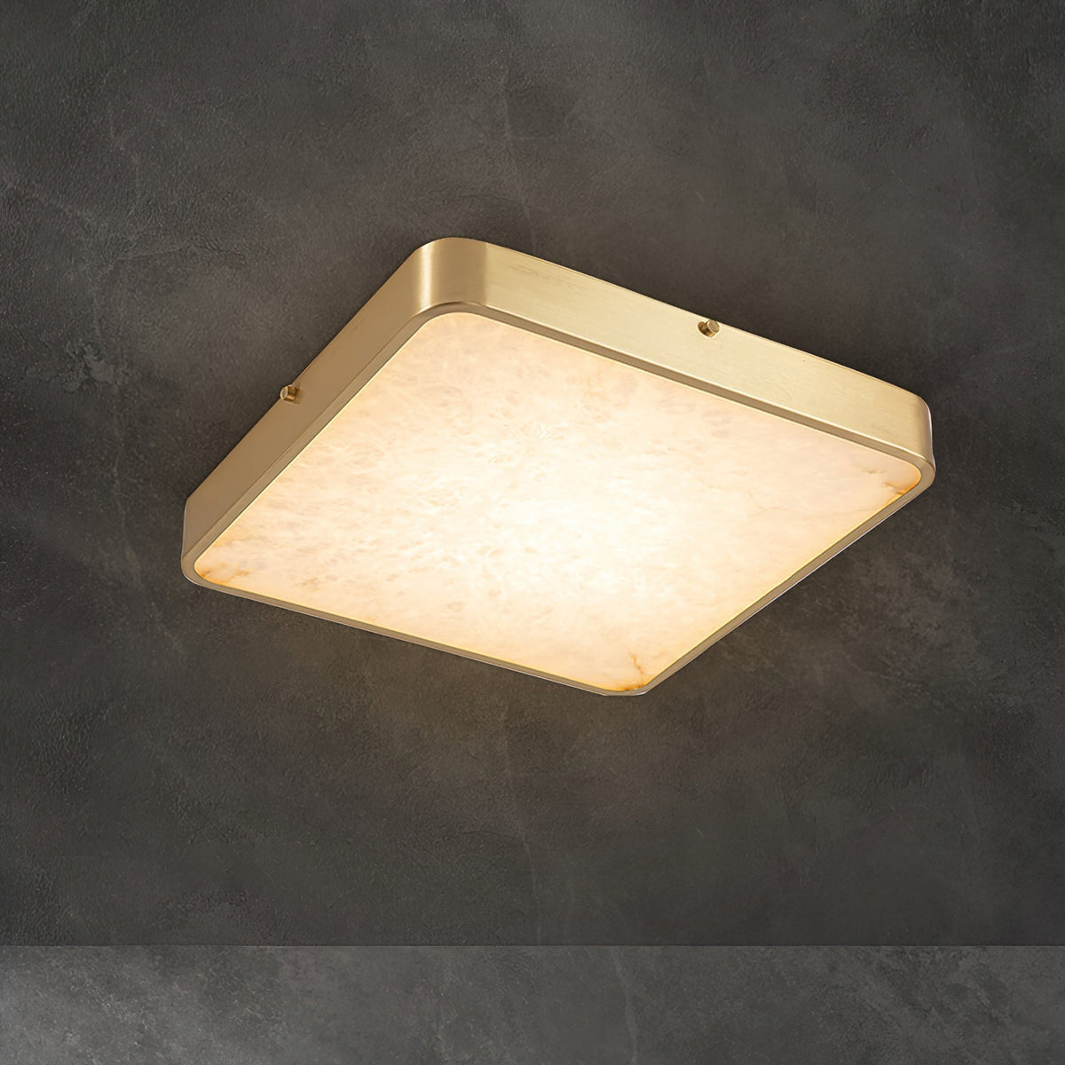 Nivaora lámpara de techo en alabastro