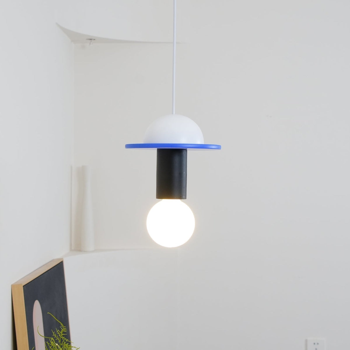 Gram lámpara colgante moderna de madera