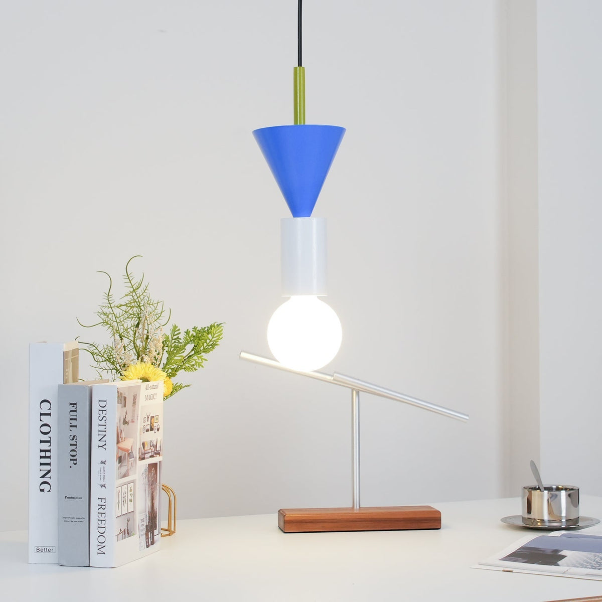 Gram lámpara colgante moderna de madera
