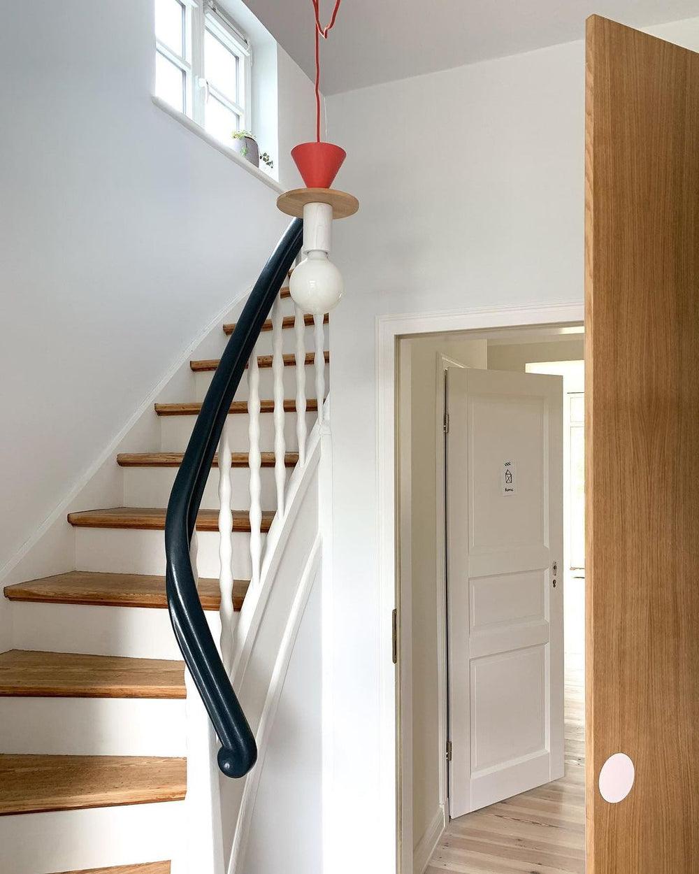 Gram lámpara colgante moderna de madera