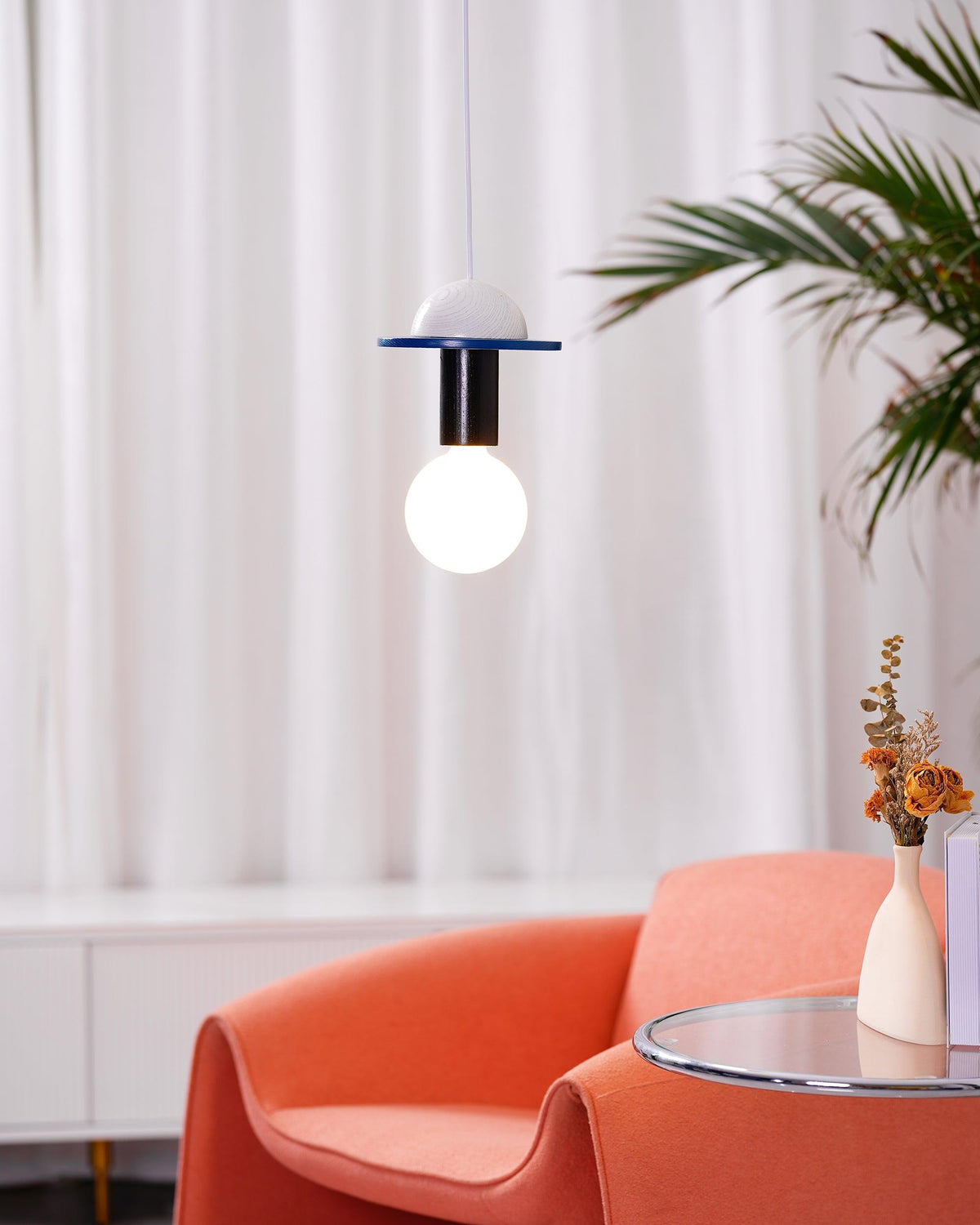 Gram lámpara colgante moderna de madera