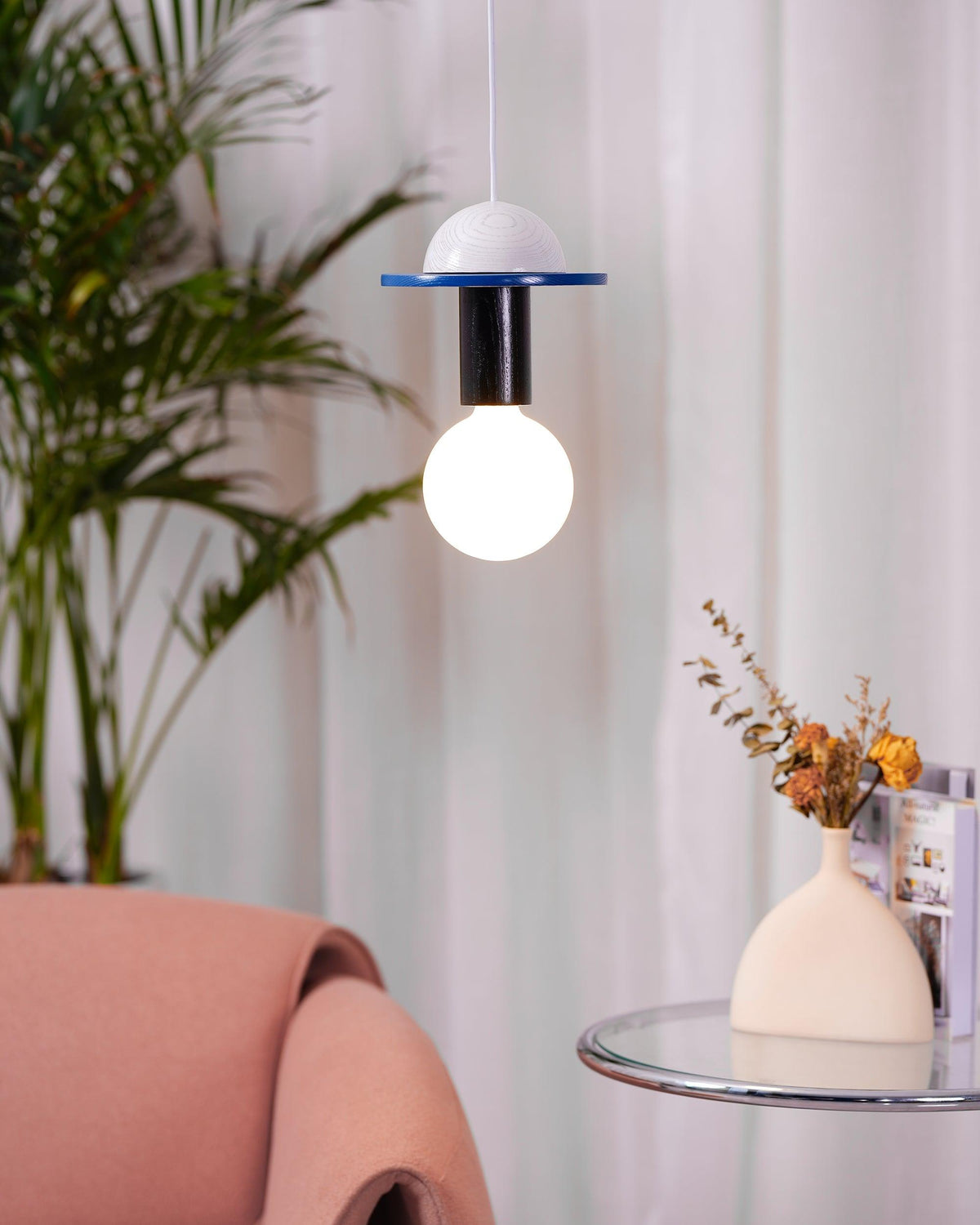 Gram lámpara colgante moderna de madera