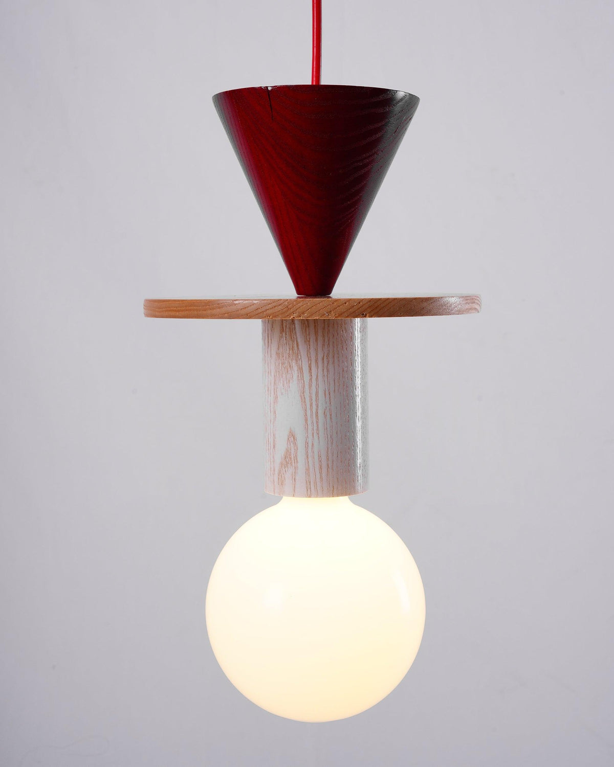 Gram lámpara colgante moderna de madera