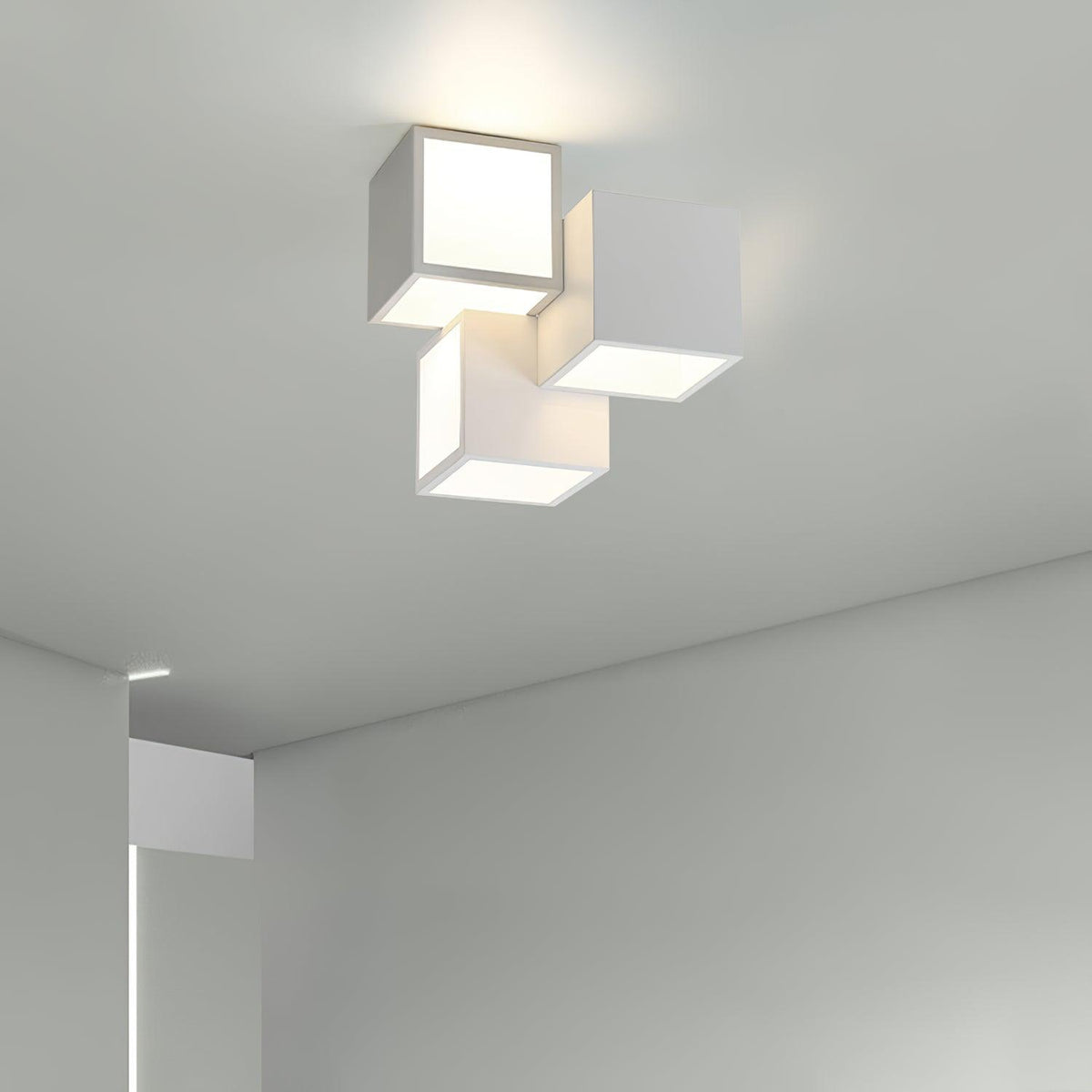 Evsilarae lámpara de techo moderna minimalista geométrica