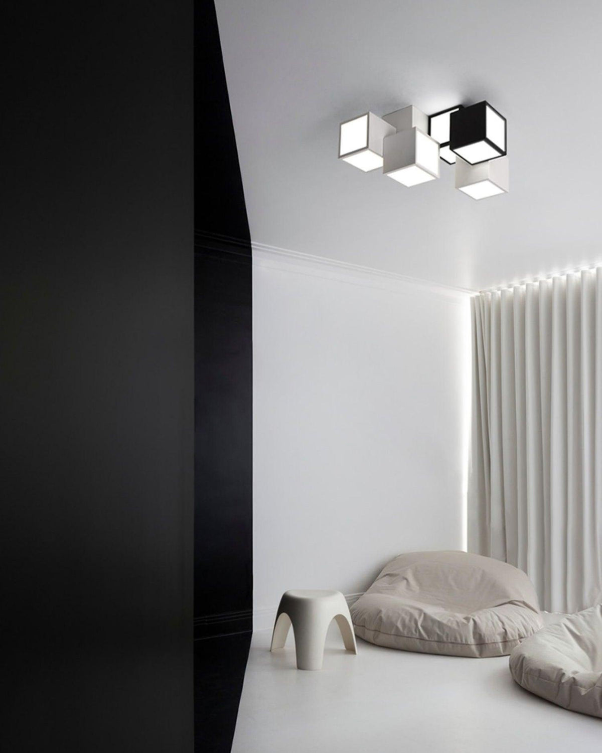 Evsilarae lámpara de techo moderna minimalista geométrica