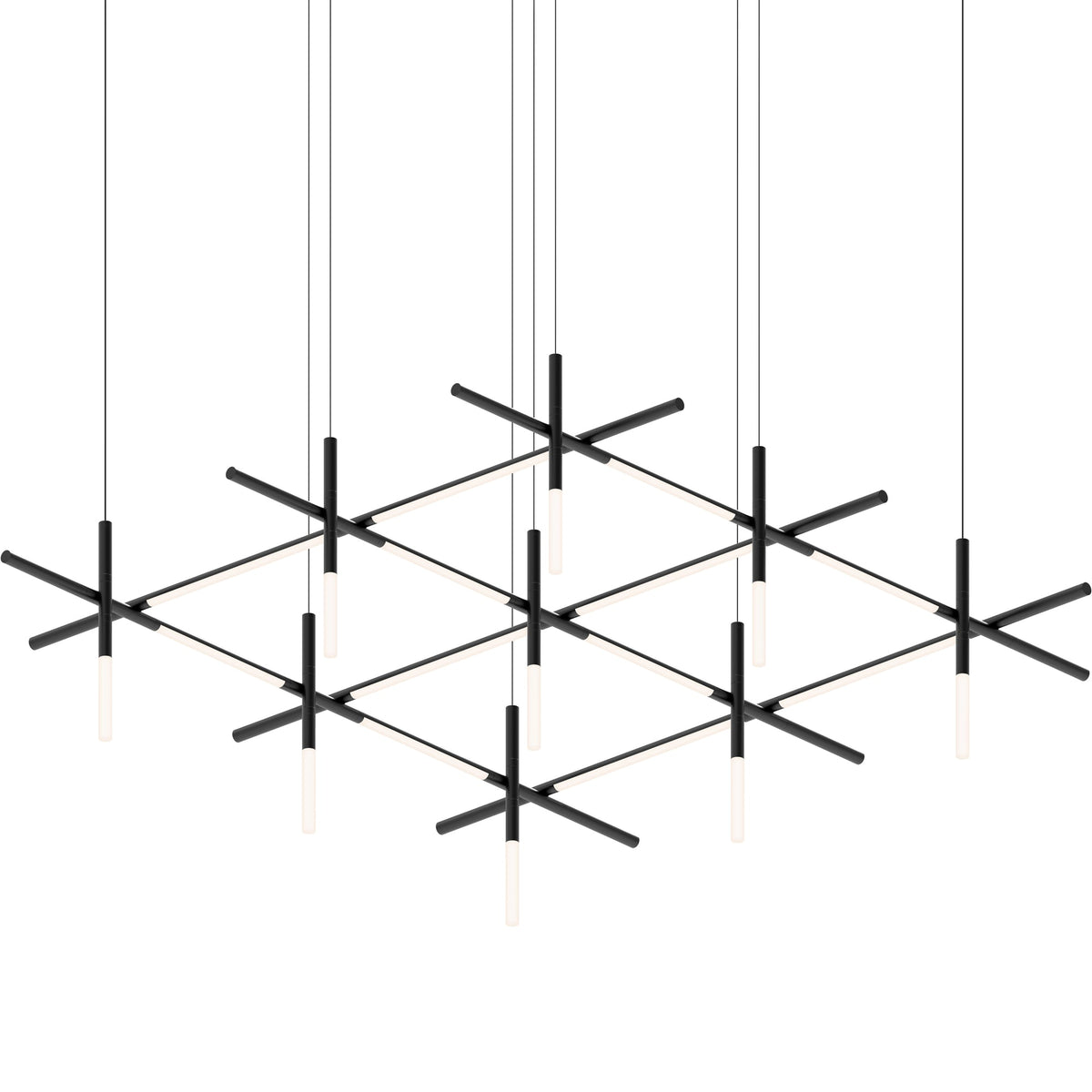 Geometric lámpara colgante lineal