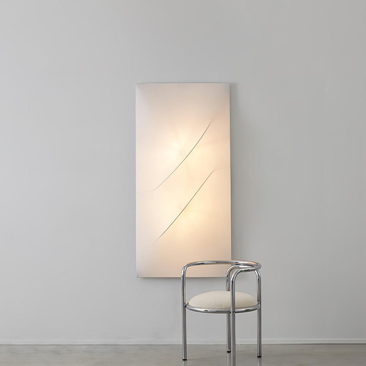 Linivelia aplique de pared minimalista de tejido
