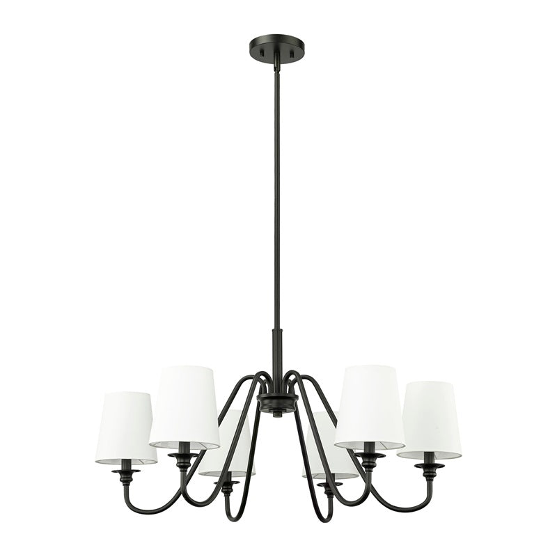 Auraena lámpara de araña de latón