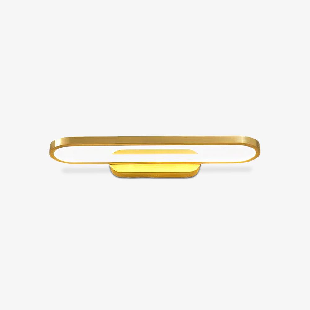 Casaraya aplique de pared moderno minimalista LED de latón