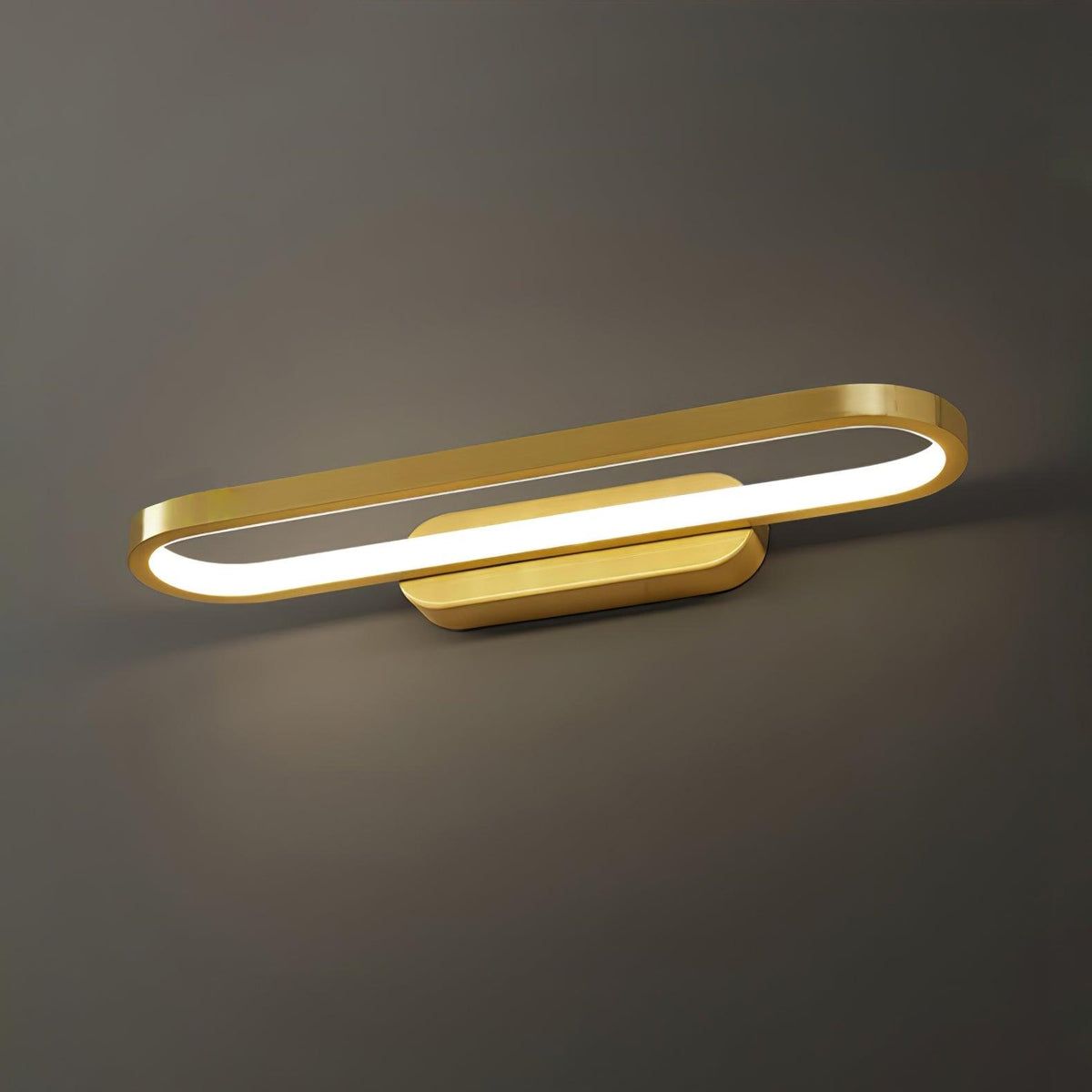 Casaraya aplique de pared moderno minimalista LED de latón