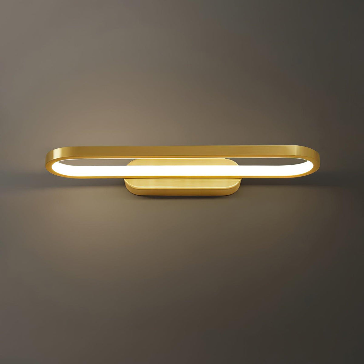 Casaraya aplique de pared moderno minimalista LED de latón