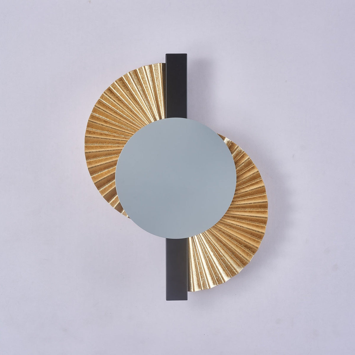 Arbordale aplique de pared Gilded Fan dorado