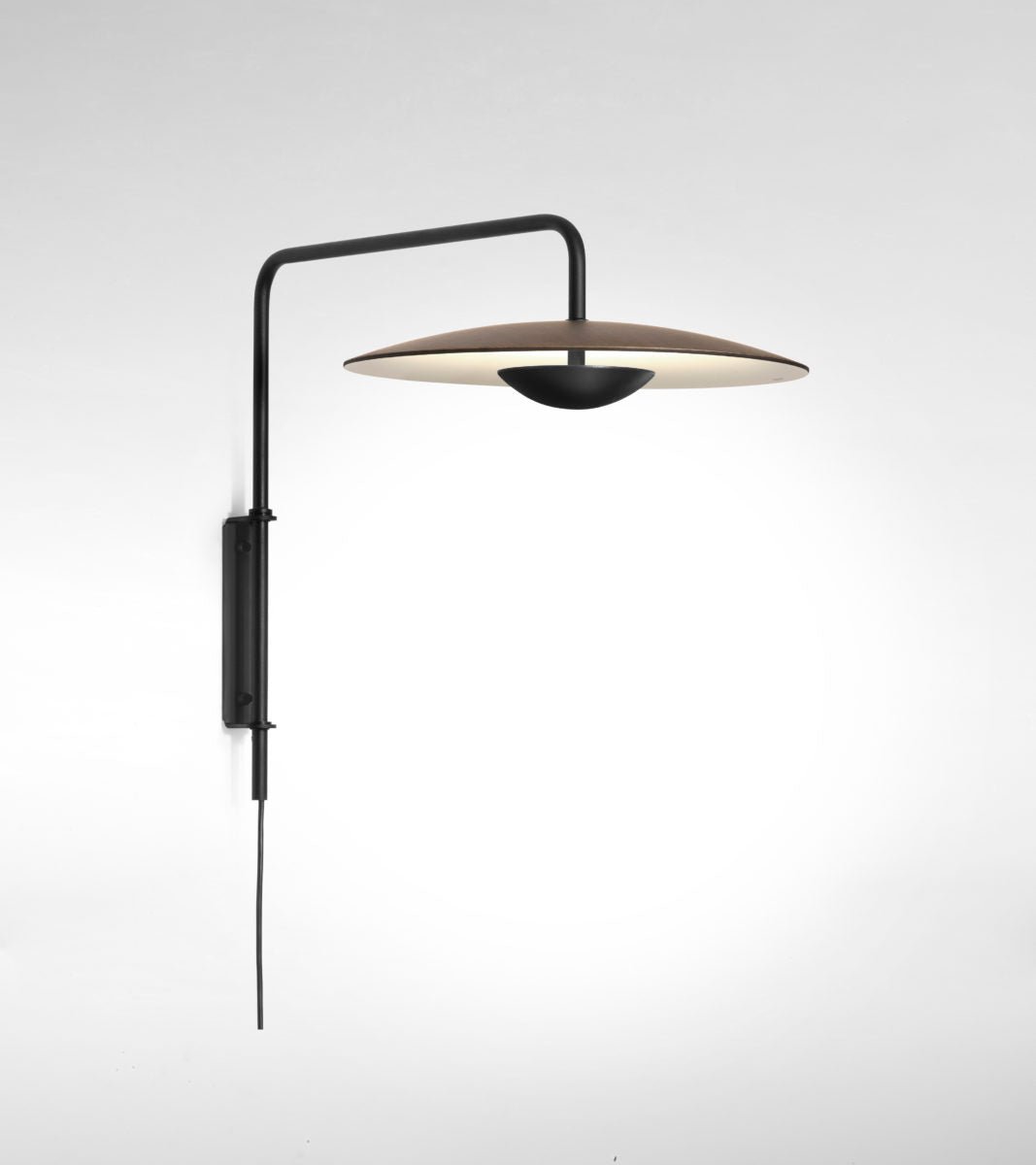 Abnormal aplique de pared moderno minimalista enchufable