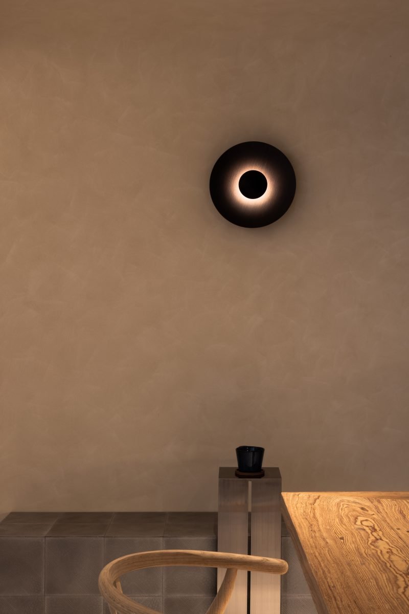 Ginger aplique de pared moderno minimalista redondo