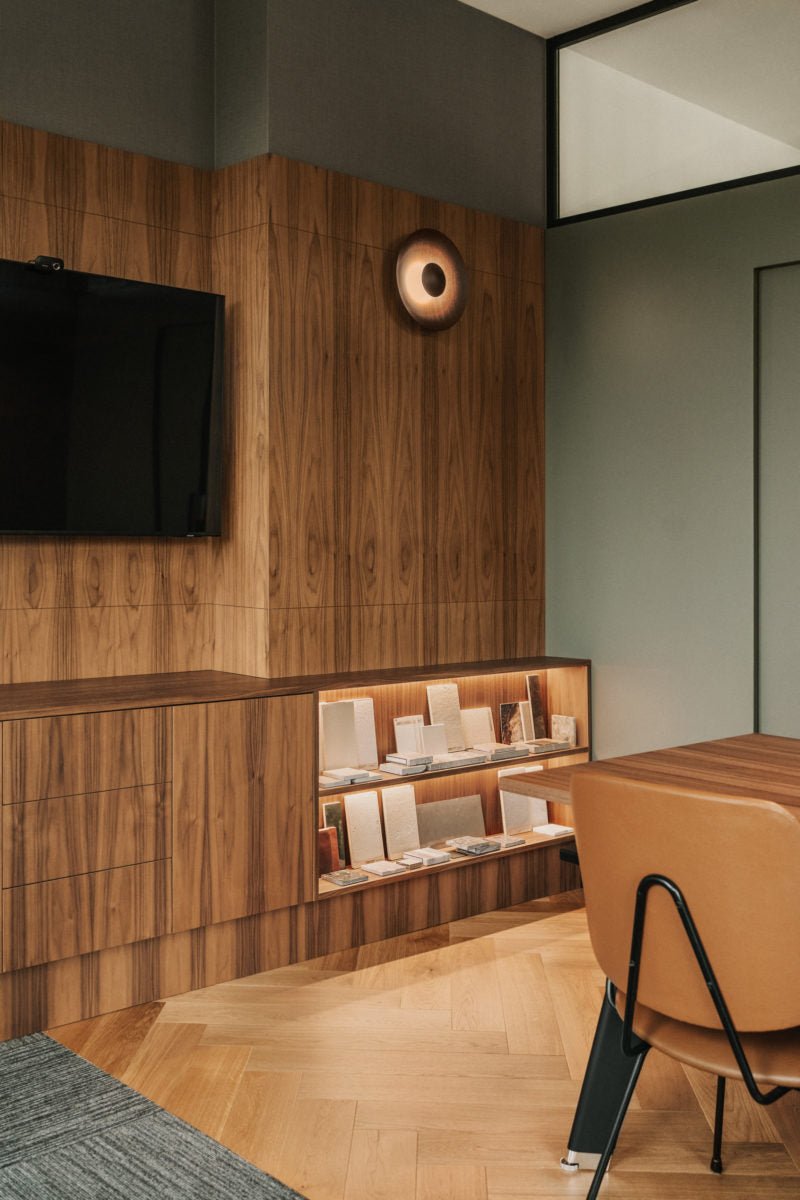 Ginger aplique de pared moderno minimalista redondo