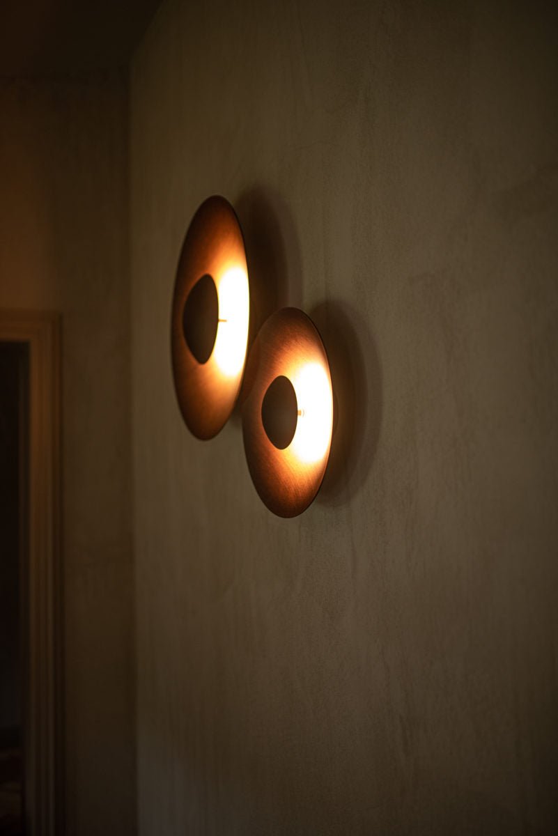 Ginger aplique de pared moderno minimalista redondo