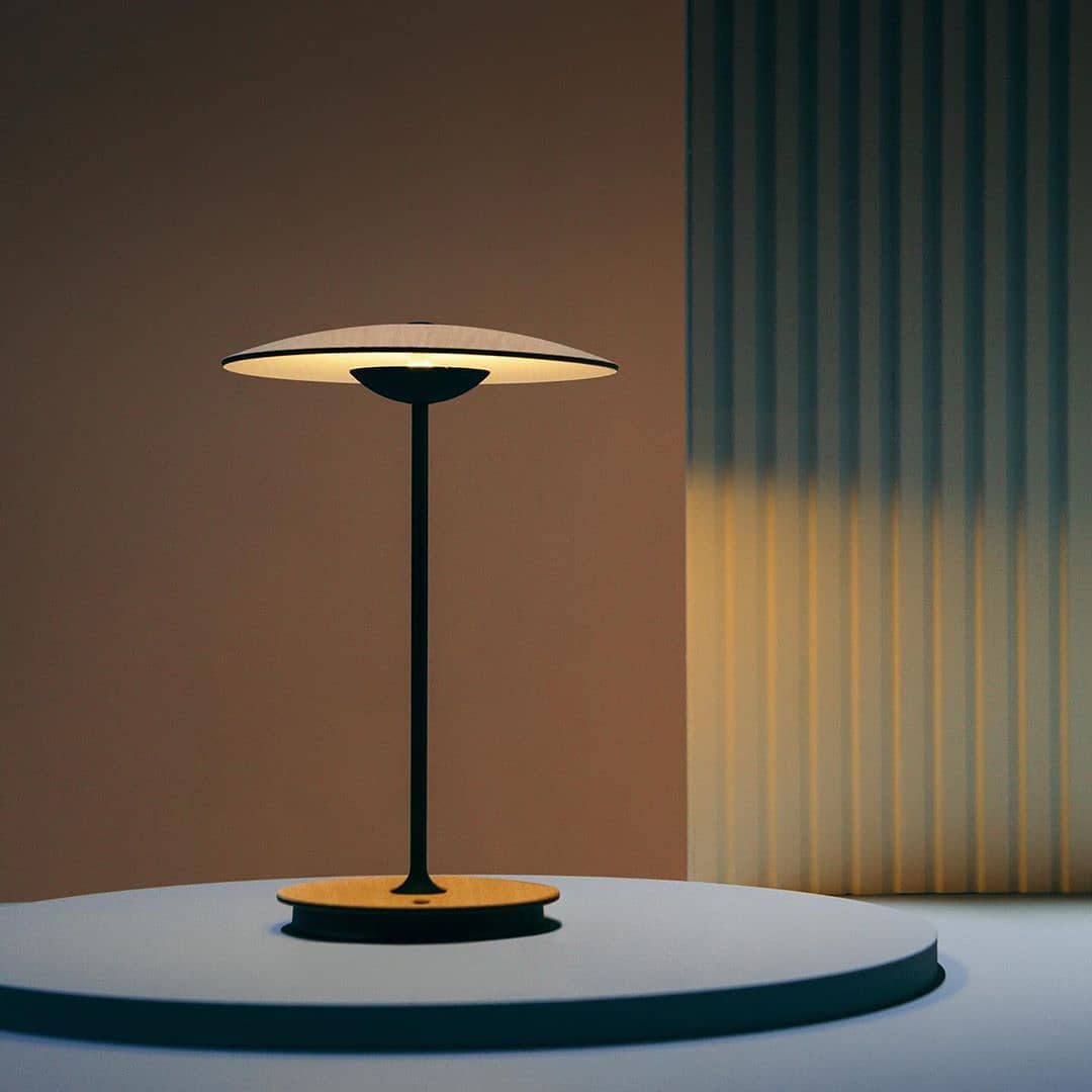 Elaarelia lámpara de mesa minimalista delgada