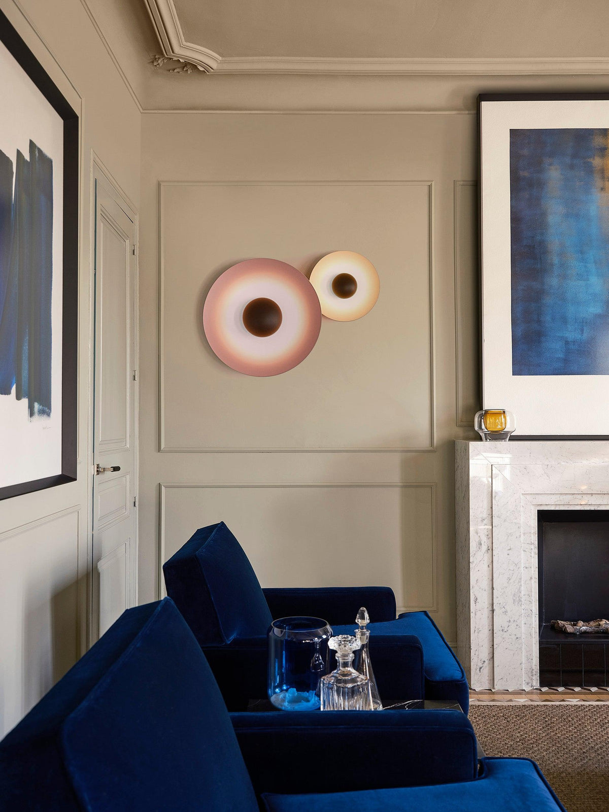 Xevan aplique de pared elegancia Simplicity resplandor
