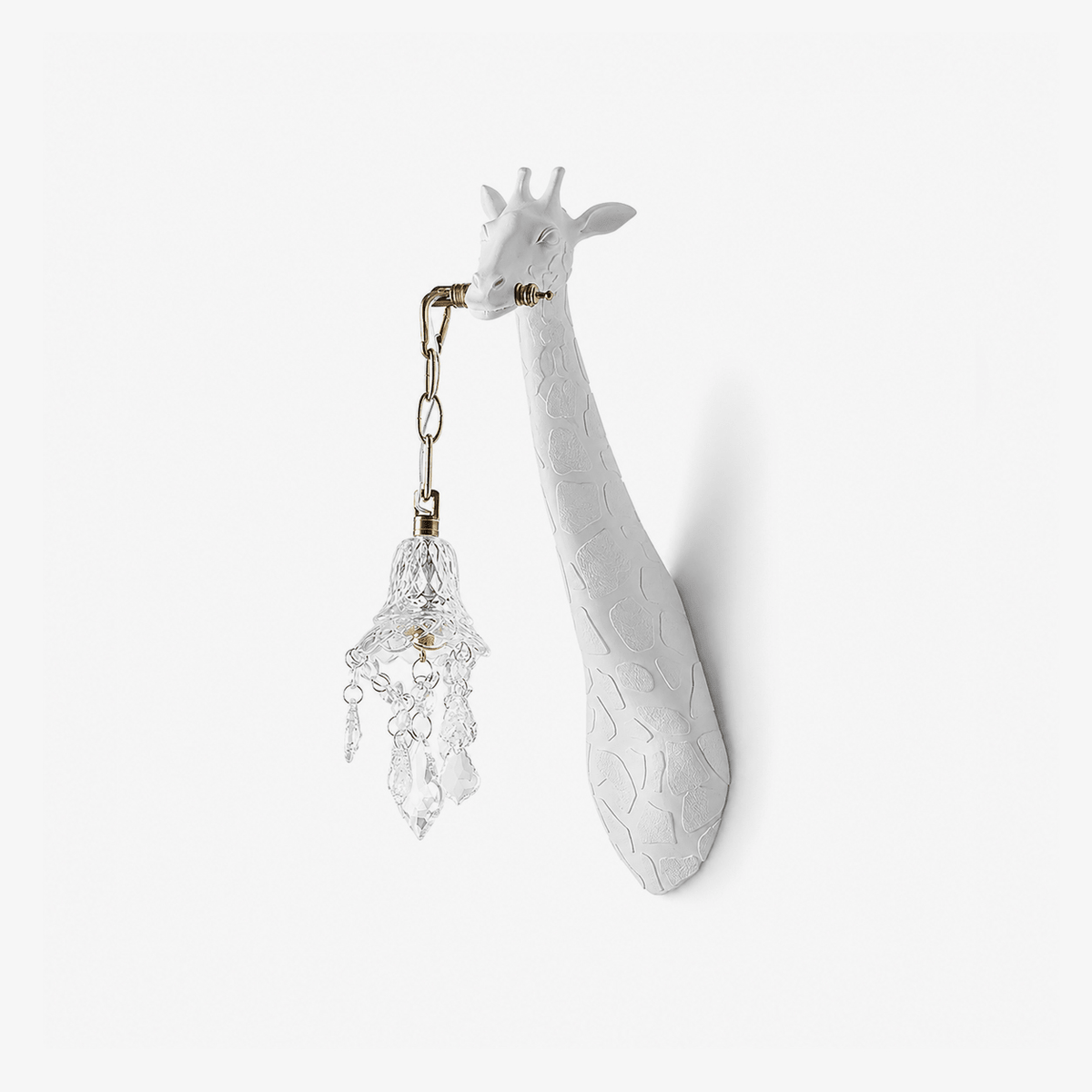 Giselle aplique de pared Giraffe de cristal