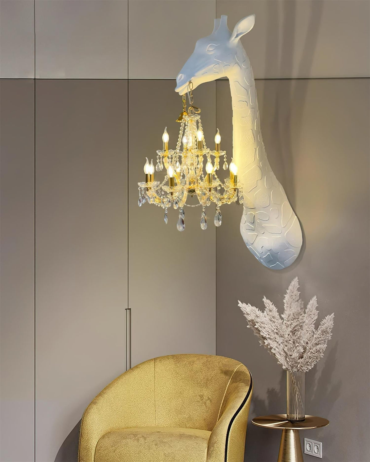 Elyoelle aplique de pared Individual Creativity de cristal