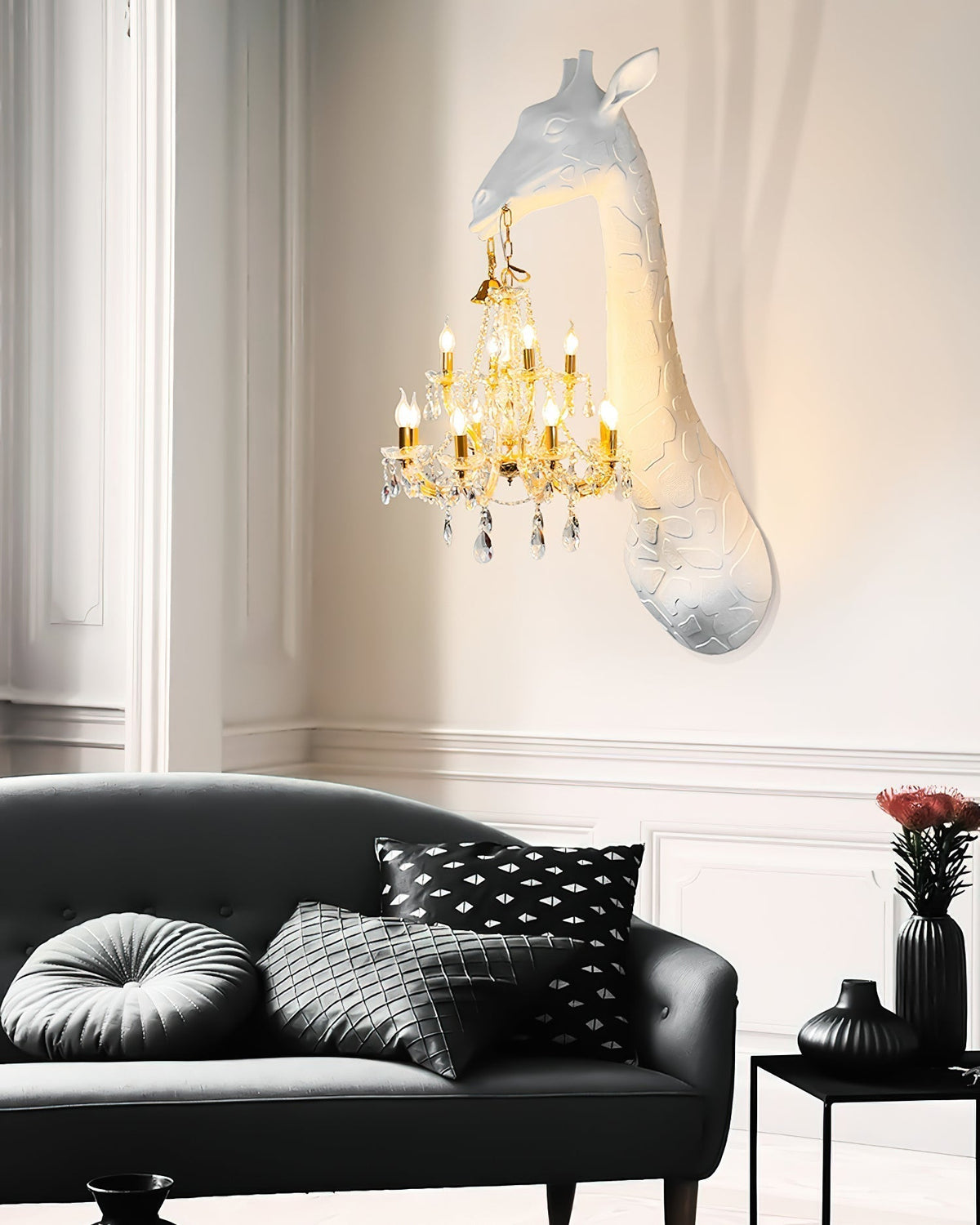Elyoelle aplique de pared Individual Creativity de cristal