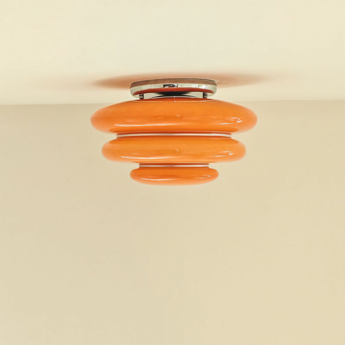 Miroel lámpara de techo naranja