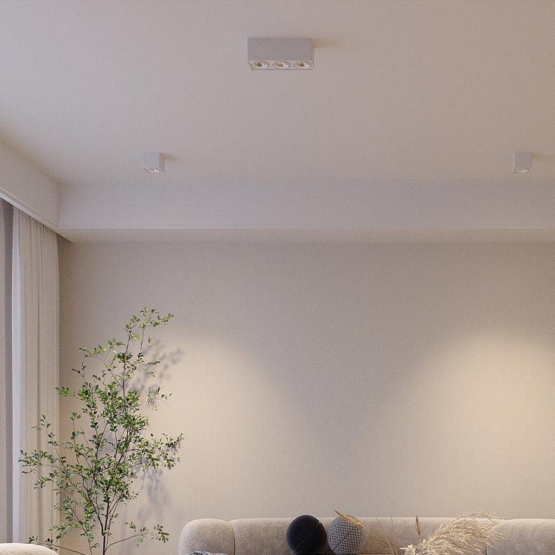 Devely Spotlight Surface Mount Twin LED Angular de estilo minimalista