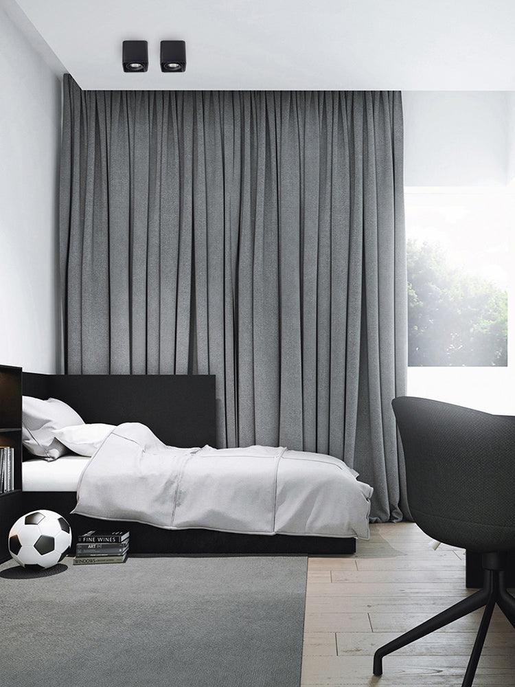 Devely Spotlight Surface Mount Twin LED Angular de estilo minimalista