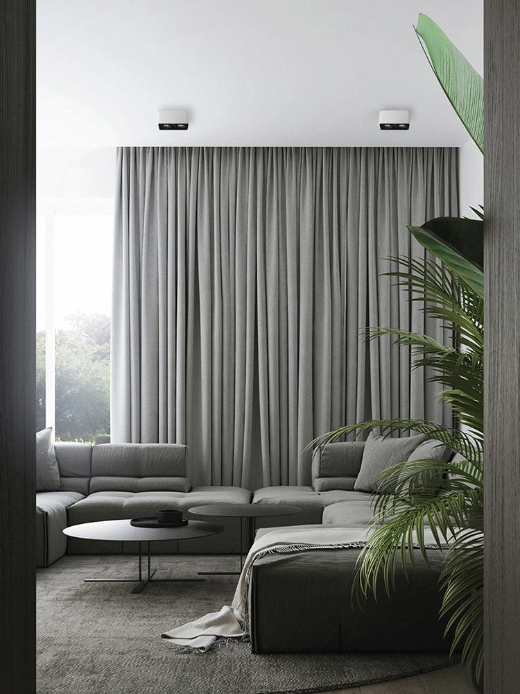 Devely Spotlight Surface Mount Twin LED Angular de estilo minimalista