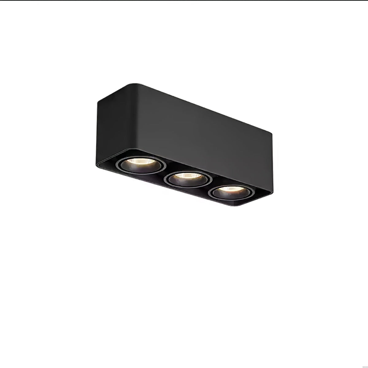 Devely Spotlight Surface Mount Twin LED Angular de estilo minimalista