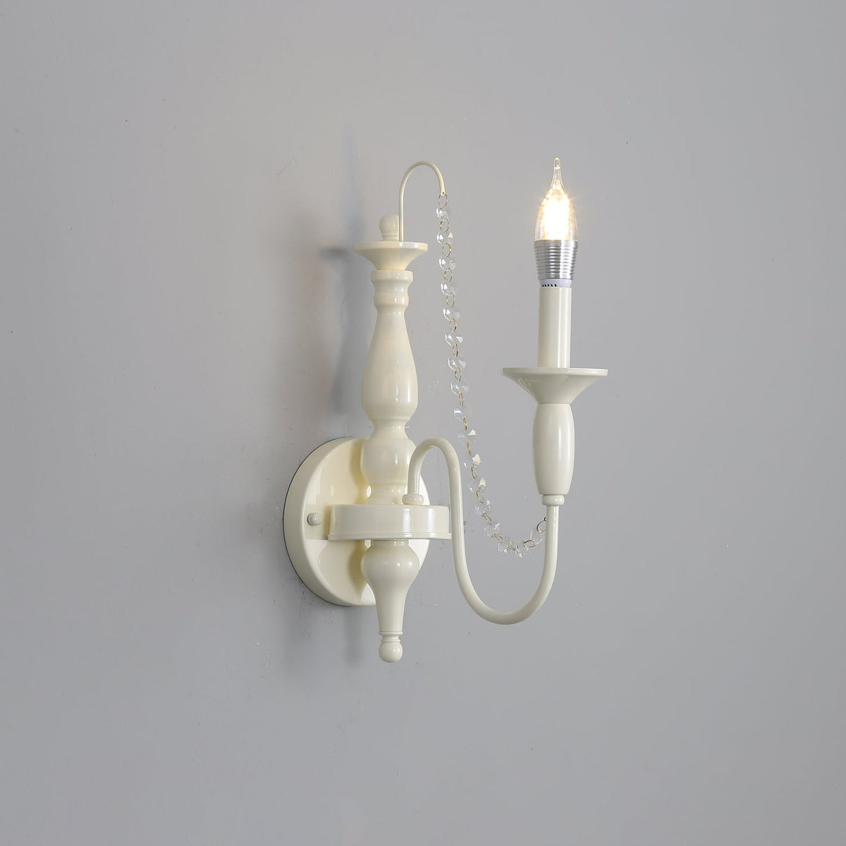 Vatalisra aplique de pared Vintage Industrial de vidrio
