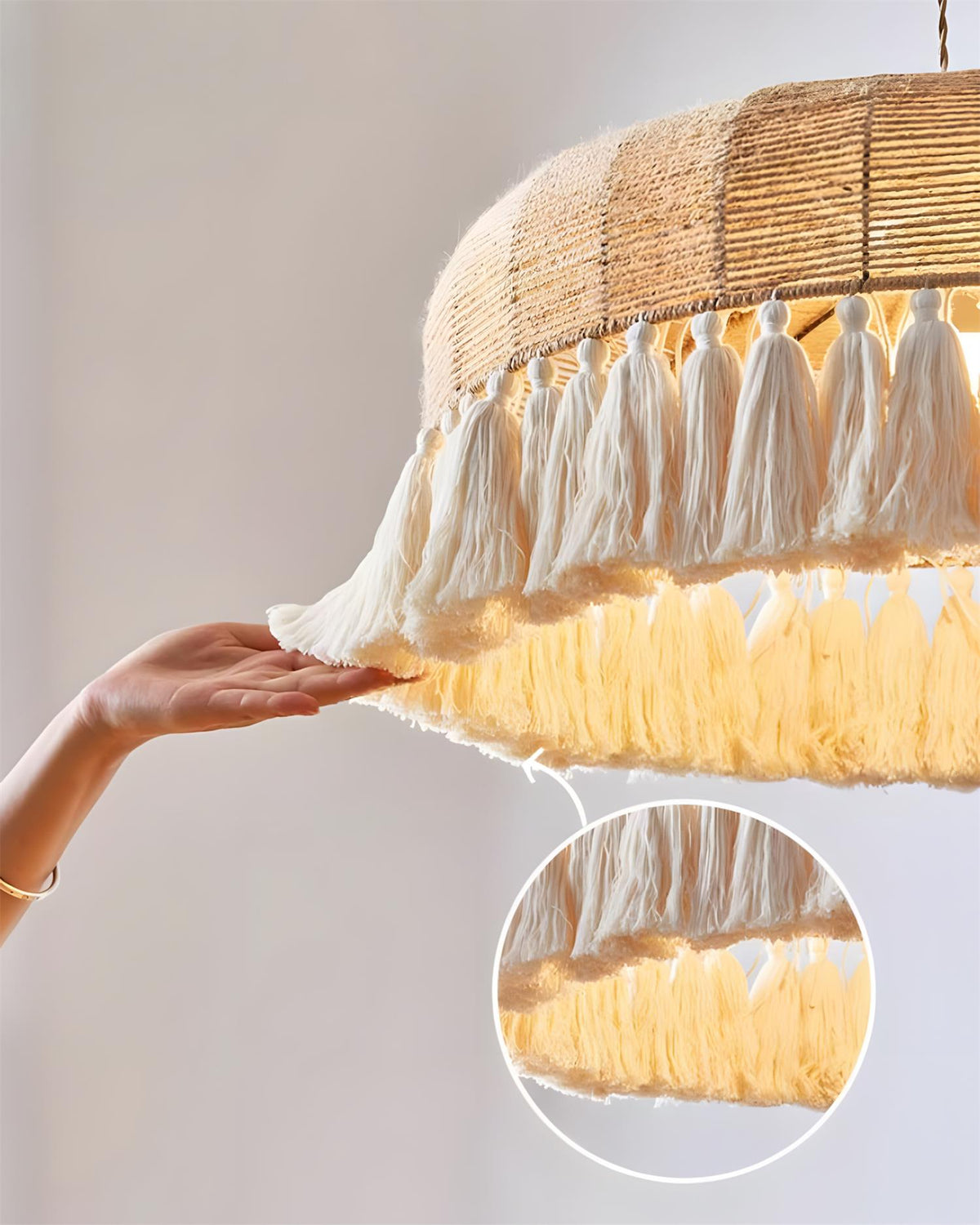 Tassel lámpara colgante