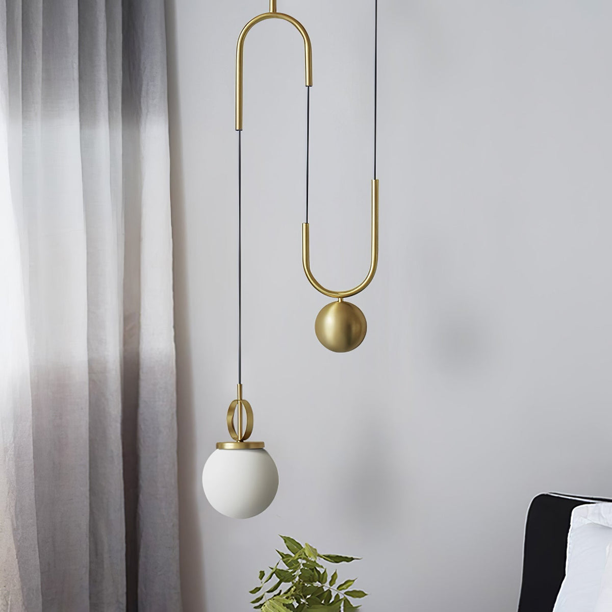 Zara lámpara colgante moderna