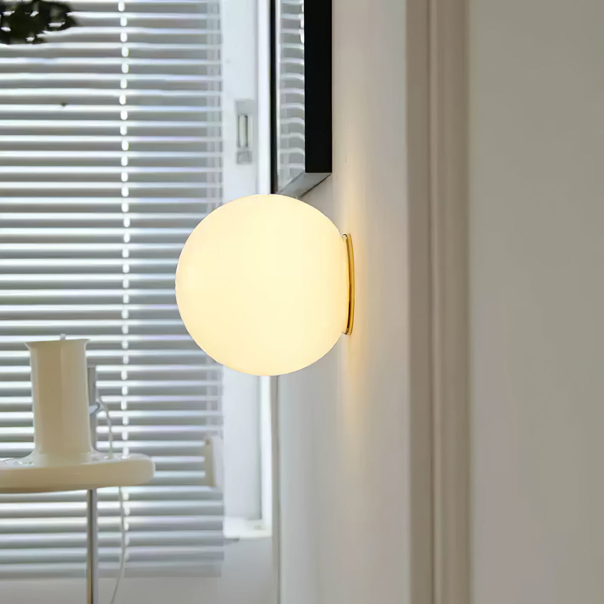 Celorira aplique de pared moderno minimalista de vidrio