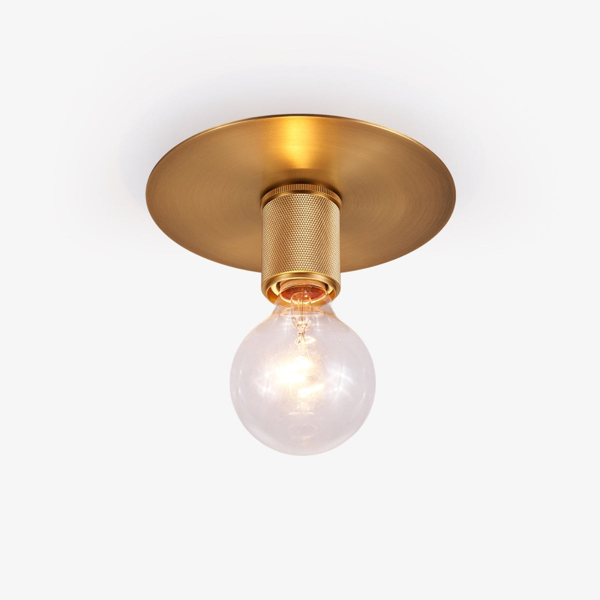 Aursorion lámpara de techo moderna minimalista de latón