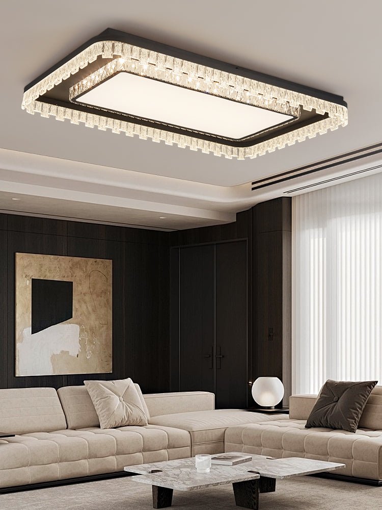 Nythee lámpara de techo moderna minimalista de lujo con cristal