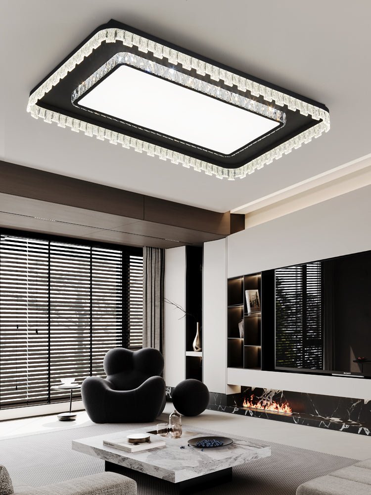 Nythee lámpara de techo moderna minimalista de lujo con cristal