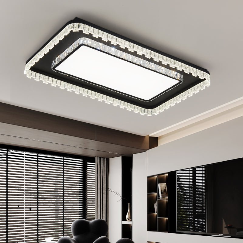 Nythee lámpara de techo moderna minimalista de lujo con cristal