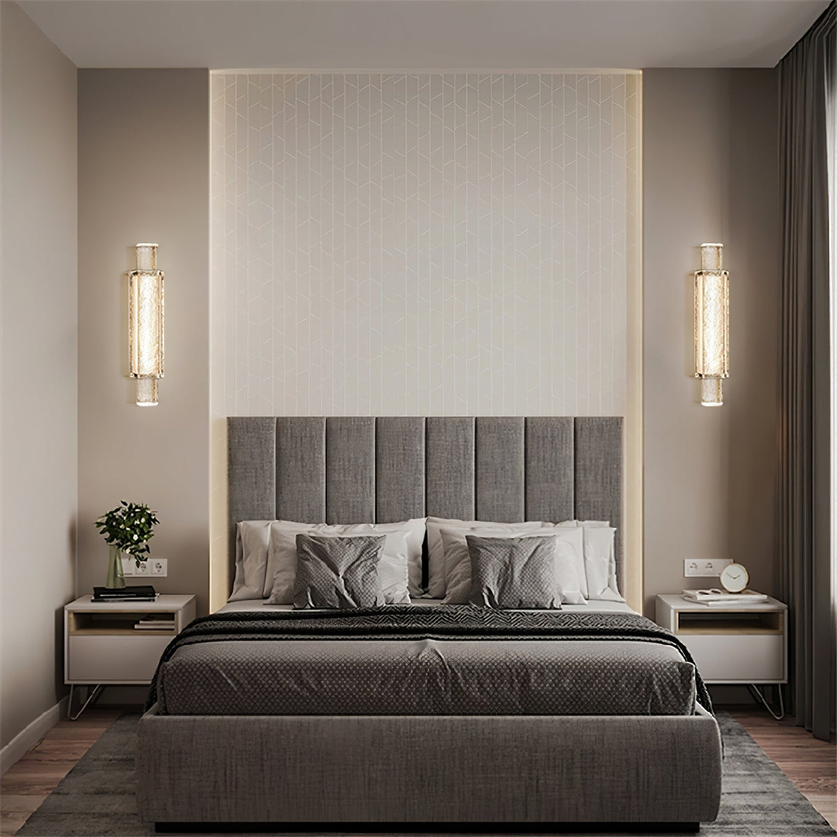 Glimmering aplique de pared