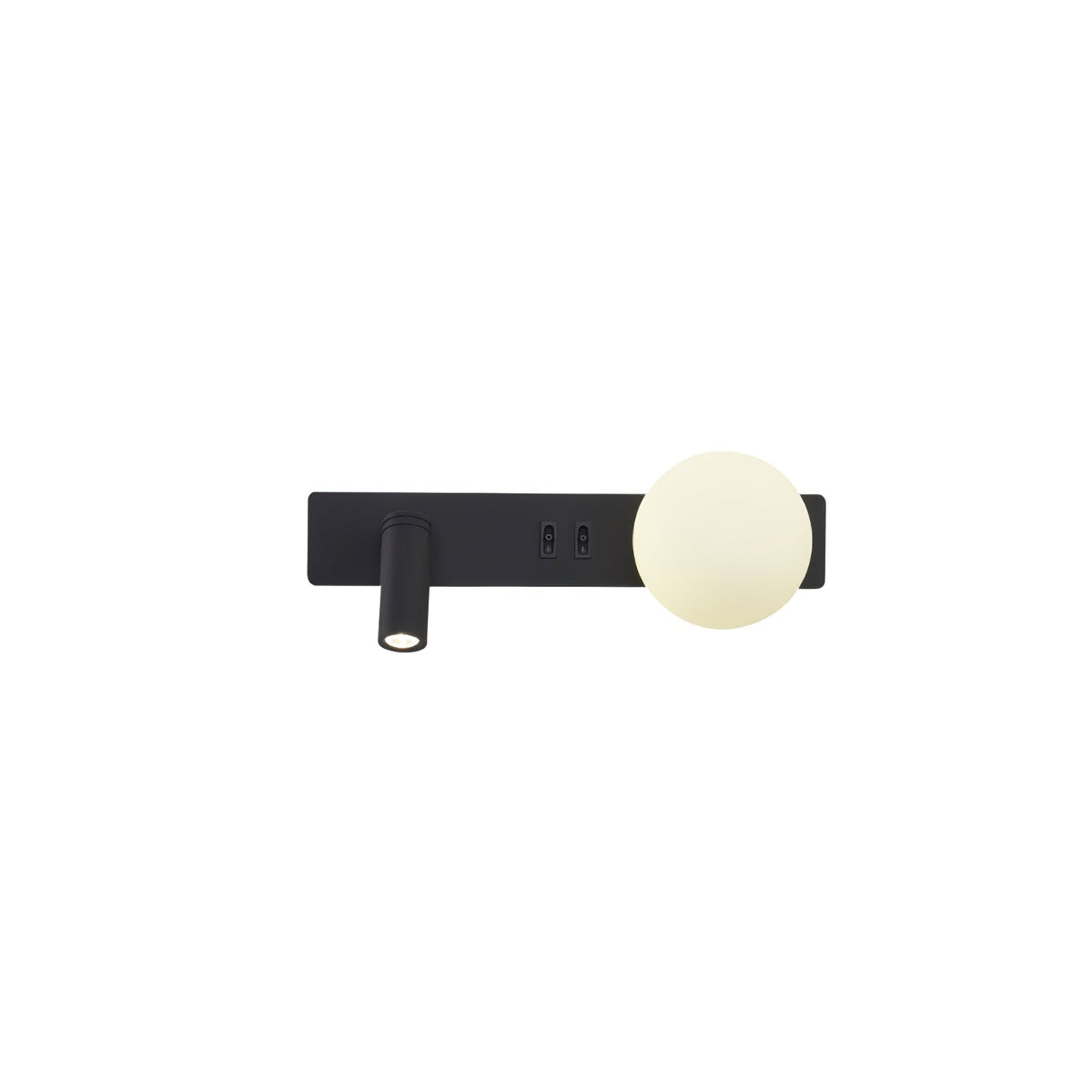 Thalior aplique de pared moderno minimalista delgado de vidrio