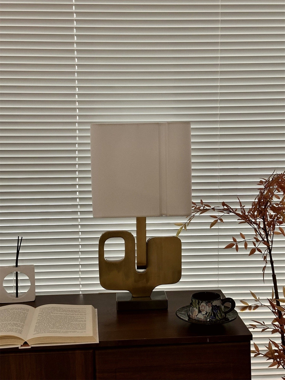 Glyph lámpara de mesa