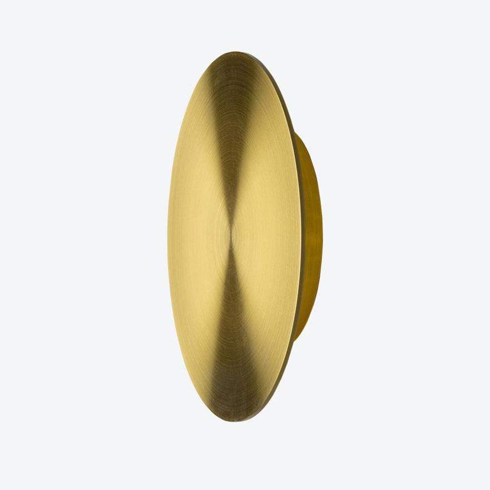 Phelan aplique de pared de latón minimalista